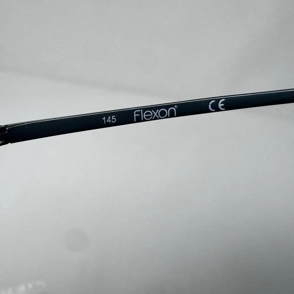 Flexon Julian 600 413 Midnight Navy Blue Eyeglass Frames 53-18-145